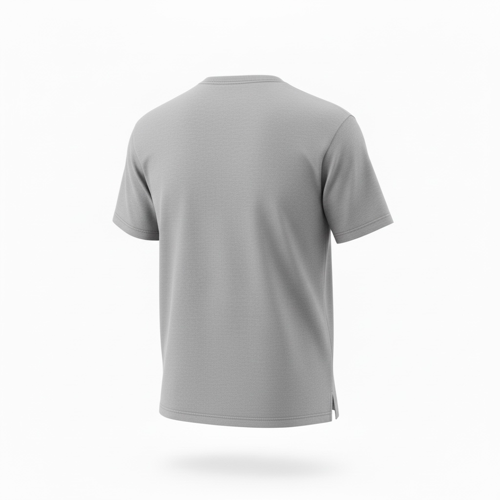 Interlock Unisex Boxy T-Shirt w/ Slit