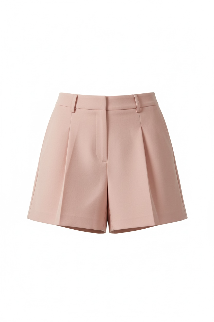 Box Pleated Shorts