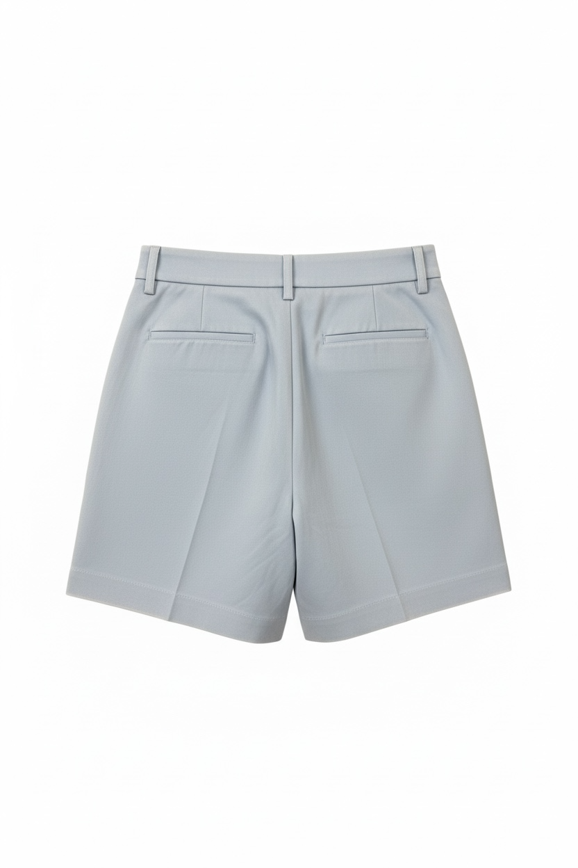 Box Pleated Shorts