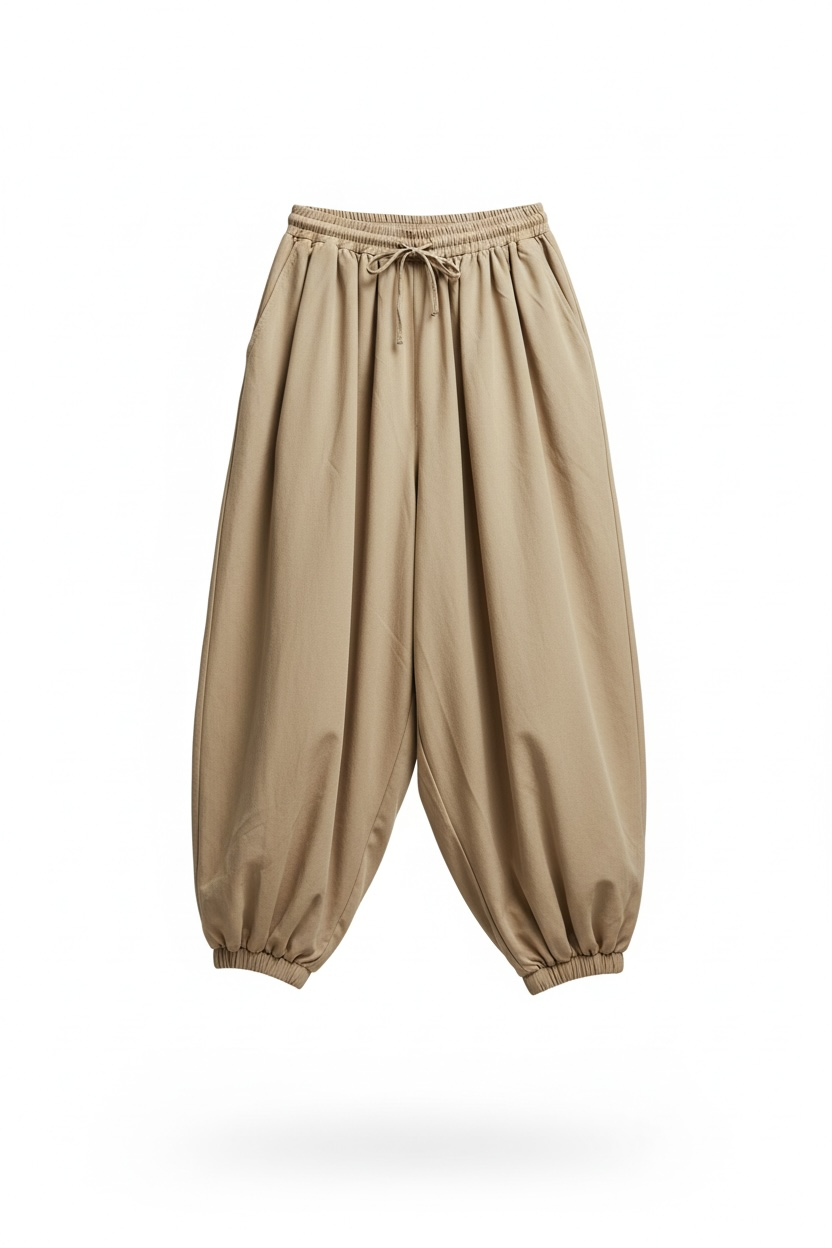 Oversized Balloon Trousers