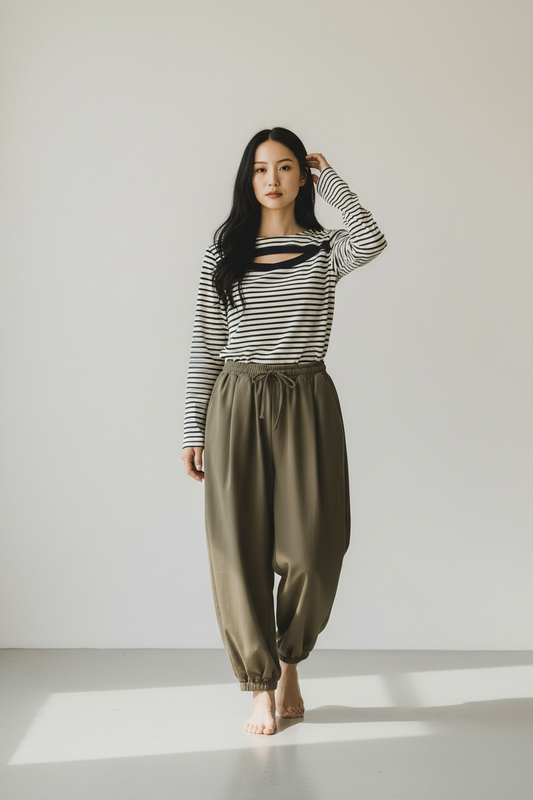 Oversized Balloon Trousers