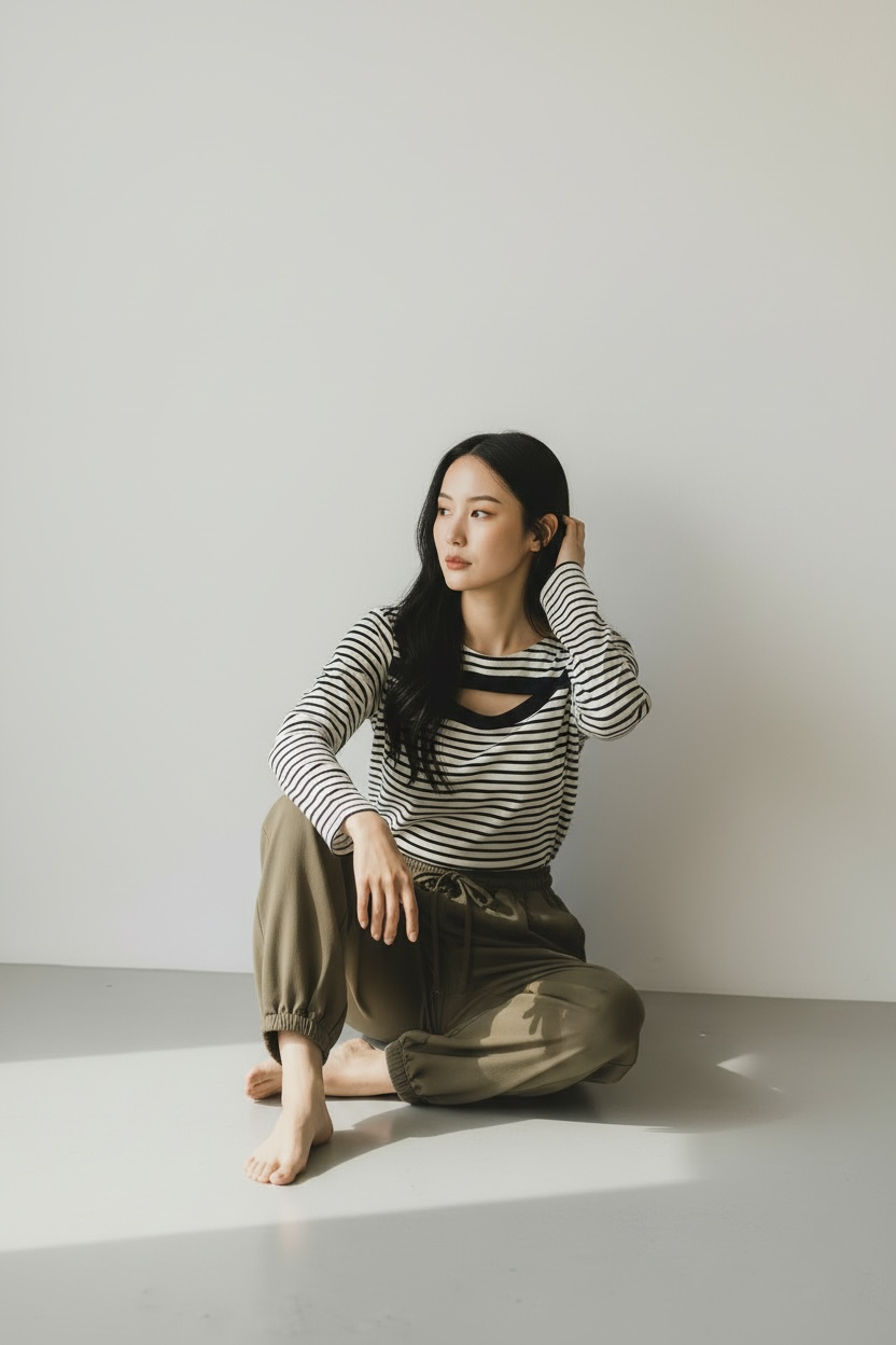 Oversized Balloon Trousers