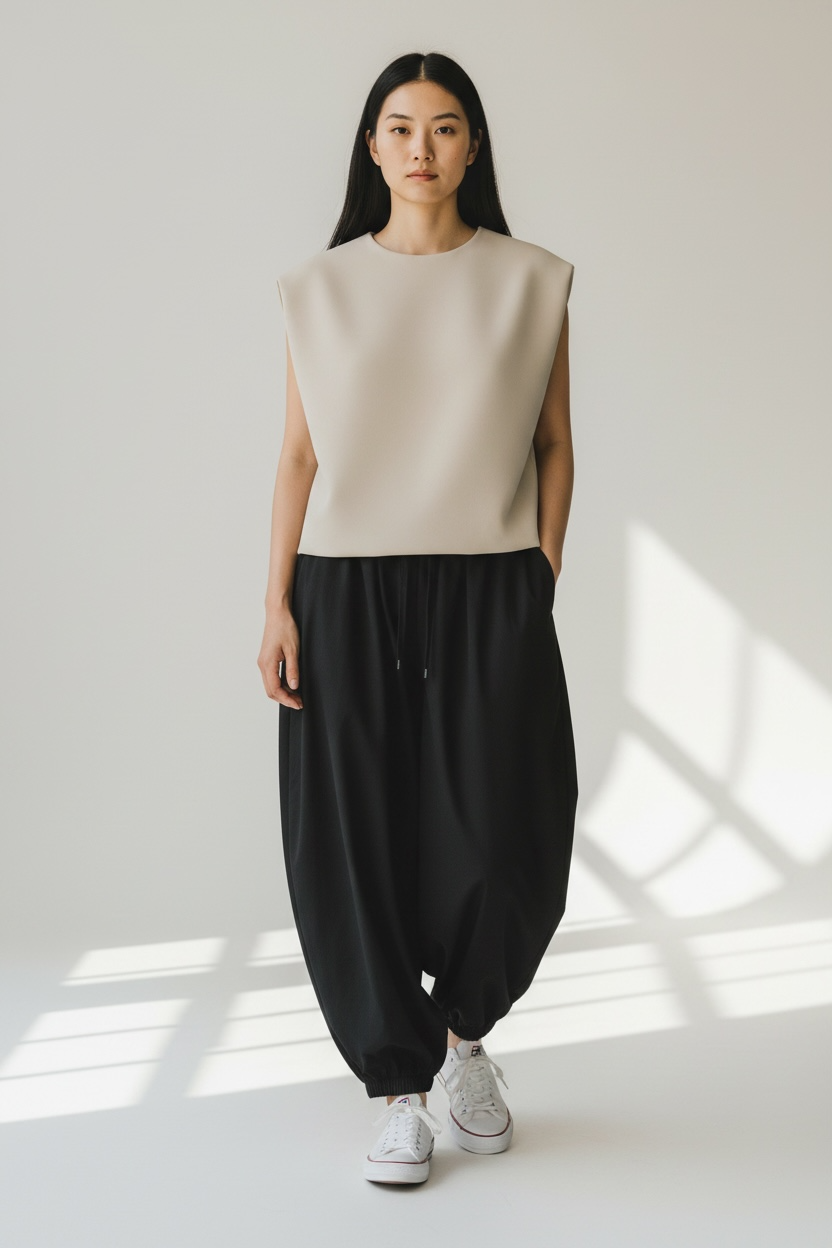 Structured Boxy Top